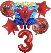 Spiderman Marvel Hero Party Ballon 6 stuks Folie Ballon Verjaardag - Kinderfeestje - Versiering - Decoratie Nummer 3