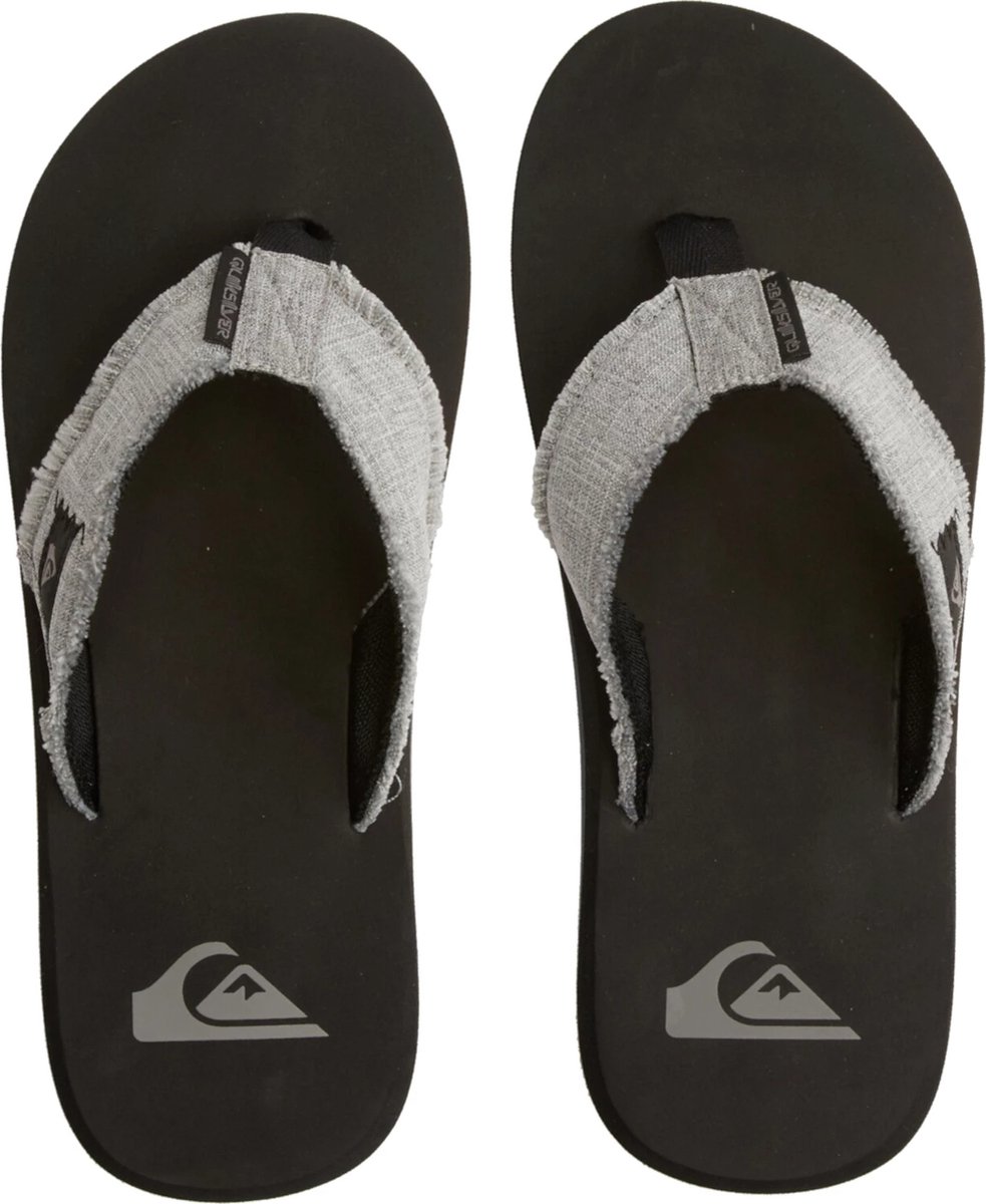Quiksilver Monkey Abyss Heren Teenslippers Aqyl100047-kvj3 - Kleur Zwart - Maat 47