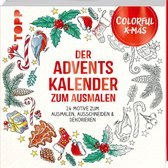 Colorful Christmas - Der Adventskalender zum Ausmalen