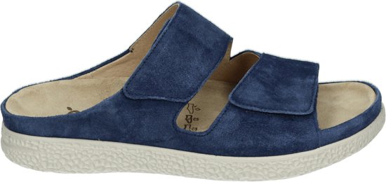 Hartjes 122.1221/99 - Dames slippers - Kleur: Blauw - Maat: 37