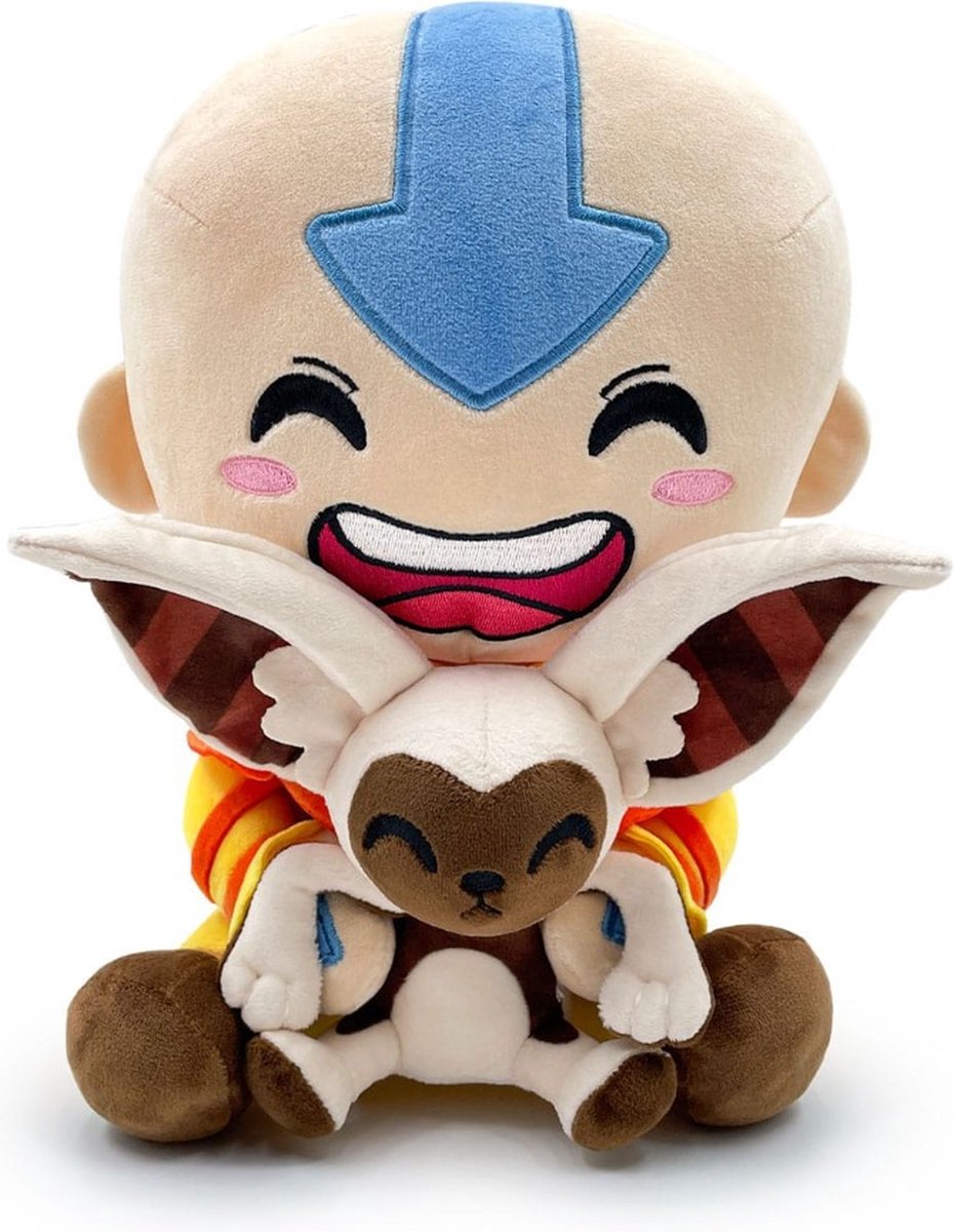 Youtooz Avatar: The Last Airbender Knuffel Figure Aang and Momo 30 cm Knuffeles