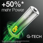 GP S6 AA Super, alkaline batterij, AA (penlite), verpakking van 6 stuks