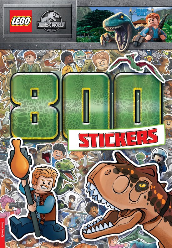 LEGO® 800 Stickers- LEGO® Jurassic World™: 800 Stickers - cover