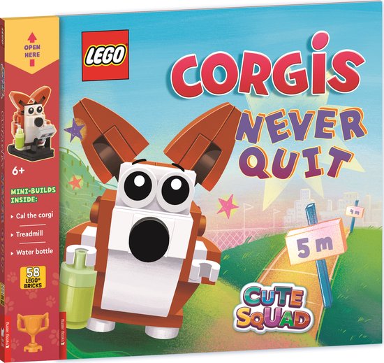 LEGO® Minifigure Activity- LEGO® Books: Cute Squad: Corgis ... - cover