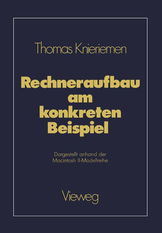 Rechneraufbau am konkreten Beispiel - cover