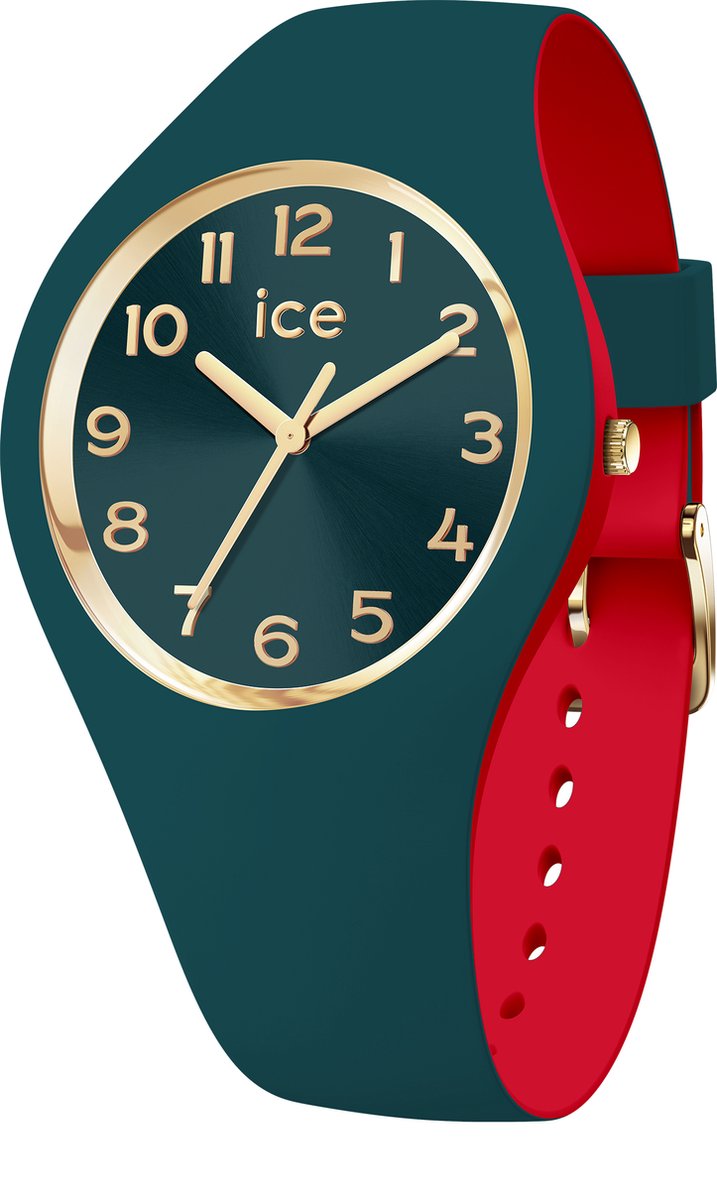 Ice Watch ICE loulou - Verdigris 022323 Horloge - Siliconen - Grijs - Ø 34 mm