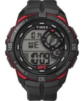 Timex UFC Rush TW5M59100 Horloge - Siliconen - Zwart - Ø 52 mm