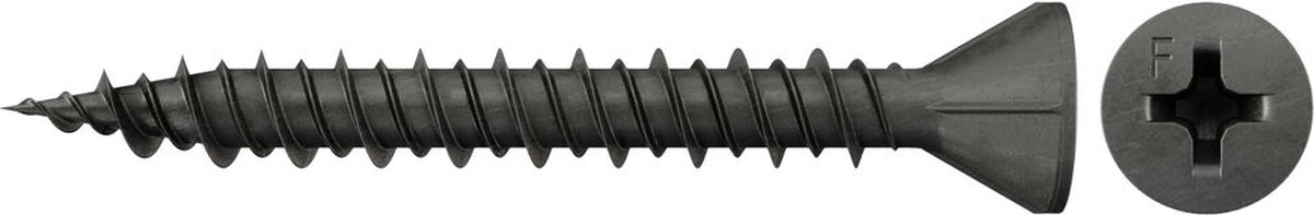 Fischer 665081 schroef/bout 22 mm 1000 stuk(s)