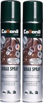 Voordeel bundel | 2 x Collonil Outdoor Active Biwax spray | natuurlijke verzorgende wax | glad leer en geoliede nubuck | 200 ml