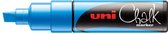 Uni Chalk Marker 8K Metallic Blauw