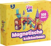 LiasToys - speelgoed magnétiques - Tuiles magnétiques - 108 pièces - Piste en marbre - speelgoed Montessori - Bouwstenen magnétiques