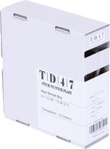 Boîte de gaines thermorétractables TD47 H-5(3x)- F 3.0Ø / 1.0Ø 5m - Transparent