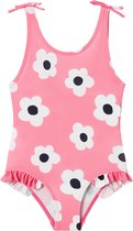 Name It Maillot de Bain Filles Enfants Imprimé Floral Rose - Taille 74/80