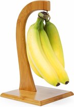 Bananen-druivenhanger 17x14x29,5cmrubberwood