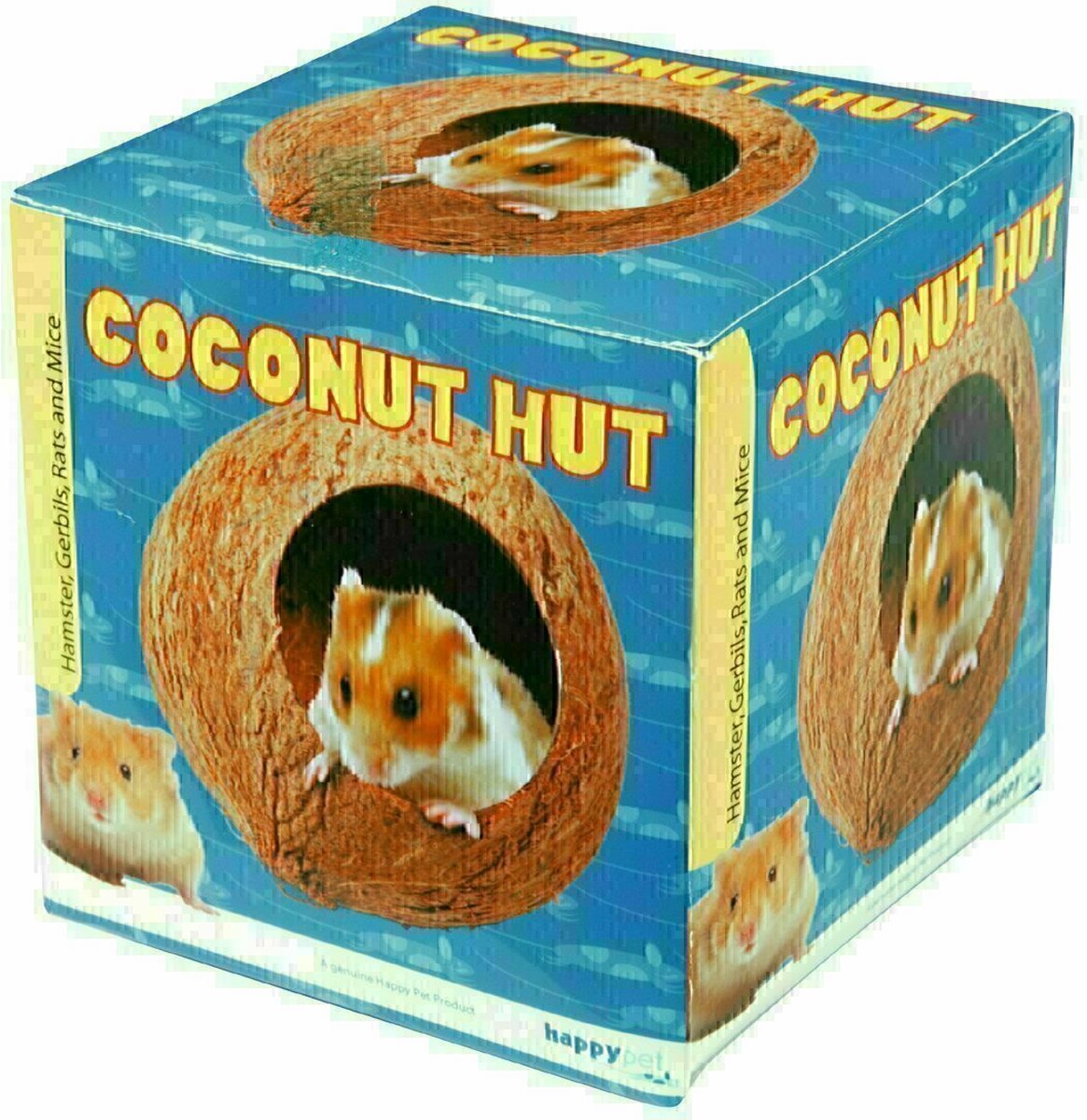 Happy Pet Coconut Hut - 12 x 11 x 11 cm - Happy Pet