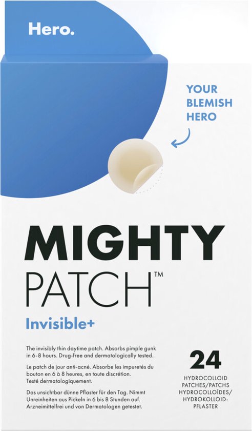 Hero Cosmetics Mighty Patch Invisible+ 24 stuks