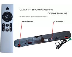 Okin IPS 4 motor 6500N 2 motorig (35MM) met RF draadloos en memory/ lattenbodem-boxspring