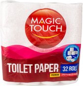 Magic Touch - Toilet/WC Papier 32 Rollen - 3 Laags 130 Vellen 100 % Cellulose
