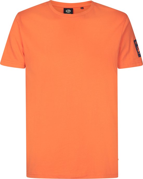 Petrol Industries - Heren Logo T-shirt Enchant - Oranje - Maat XXXL