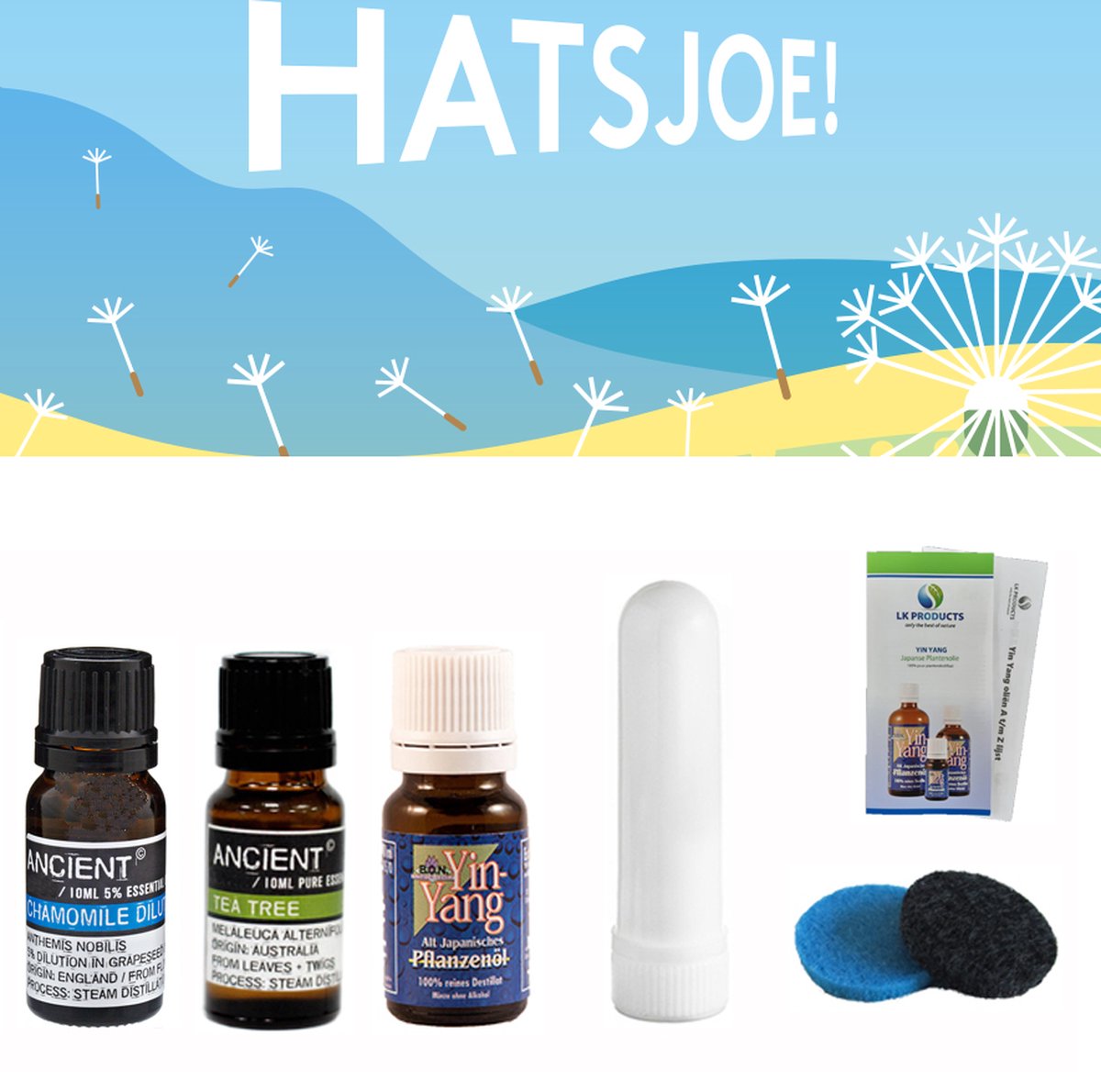Goedkoopste Hooikoorts Set - Etherische olie - 30 ml - Allergie - Verkouden