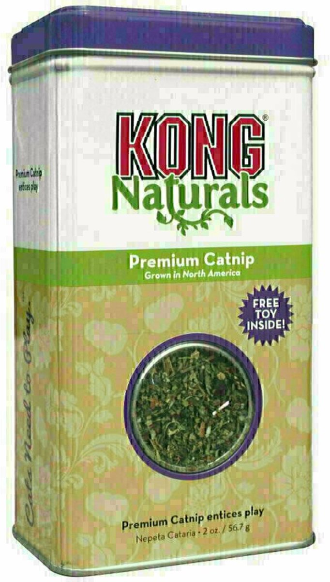Kong Cat Naturals Premium Catnip - Kattenkruid - Kattenspeelgoed - 57 gr - KONG