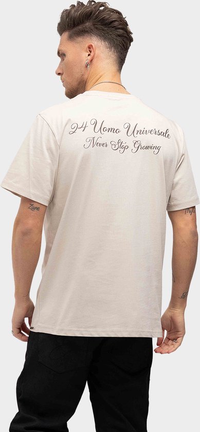 24 Uomo Universale 2.0 T-shirt Beige - XS