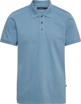 MATINIQUE Mapoleo Melange Polo's & T-shirts Heren - Polo shirt - Blauw - Maat M