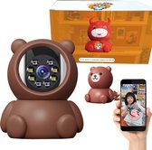 Little Immi - Teddybeer - Babyfoon met camera en app - 1080HD - Video opname & Audio optie - Babymonitor met bewegingsdetectie
