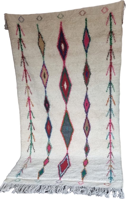 Marrokaans vloerkleed 150x250 cm - berber tapijt - marokkaanse tapijten - berber tapijten - marokkaanse vloerkleden
