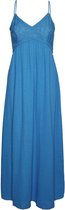 Vero Moda Jurk Vmkiva Singlet Long Dress Wvn Btq 10308590 Ibiza Blue Dames Maat - L