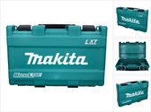 Makita LXT gereedschapskoffer voor DHP 483 accu-slagboormachine en DTD 155 accu-slagmoersleutel