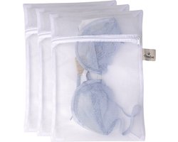 3x Waszak | 25 x 35 cm | Lingerie waszak met rits
