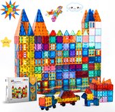 Magnetic Tiles- Magnetisch Speelgoed – 100 stuks - Constructie speelgoed - Magnetische tegels - Montessori speelgoed - Magnetic toys - Magnetische bouwstenen - Speelgoed Kinderen - Magna minds