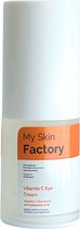 My Skin Factory - Vitamin C Oog Créme - Tegen wallen donkere kringen en rimpels- Anti aging effect