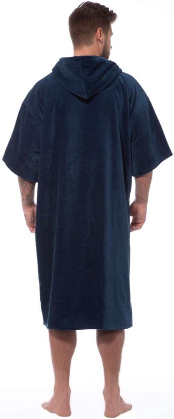 Poncho de surf femme homme 100% coton velours taille unique