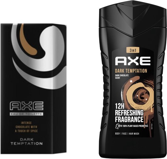 Axe Dark Temptation - Eau de Toilette Spray 50 ml & Douchegel