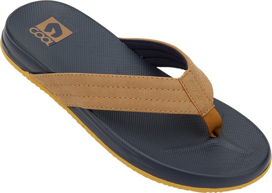 Cool Shoe Corp Skip Flip Flops en Navy taille 45 : où confort et style se rencontrent