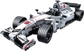 DrPhone SpeedForce – 1:12 Bestuurbare F1 Bouwstenen Auto – RC Auto – Formule 1 Auto – Speelgoed Auto - Wit