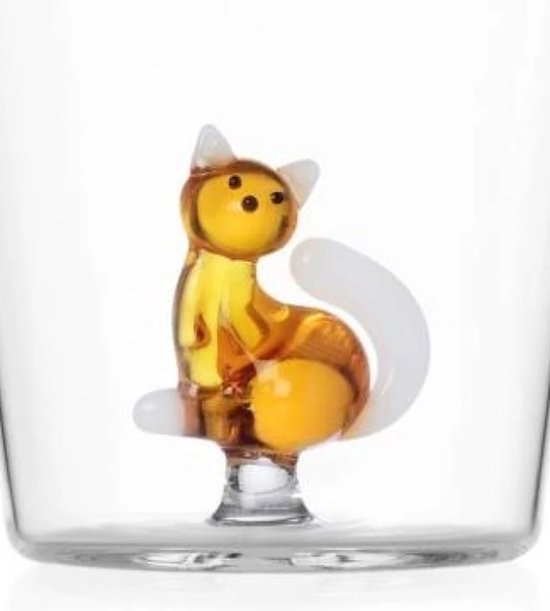 Pichet Ichendorf Chat De Noël - Verre Borosilicate 1 L Avec Boule Et Chat Intérieur - Lavable Au Lave-vaisselle