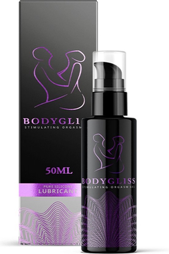 Foto: Bodygliss erotic collection stimulating orgasm glijmiddel zwart