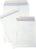 DULA EB4 Enveloppen - Akte envelop - 262 x 371 mm - 500 stuks - Zelfklevend met plakstrip - 120 gram