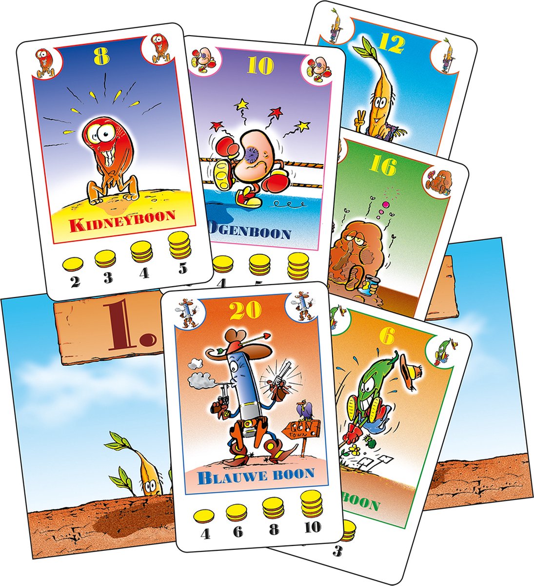 999 Games - Boonanza - Kaartspel - Bekend handelsspel - Zeer interactief - Gezelschapsspel - Educatief spel - Snel spel - Klein cadeautje — afbeelding 2