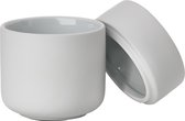 Zone Denmark Ume Pot met deksel Dia 8,3 x 10,3 cm Soft Grey