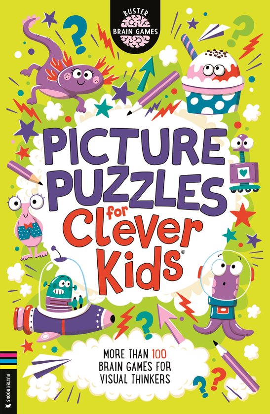 Buster Brain Games- Picture Puzzles for Clever Kids® - cover
