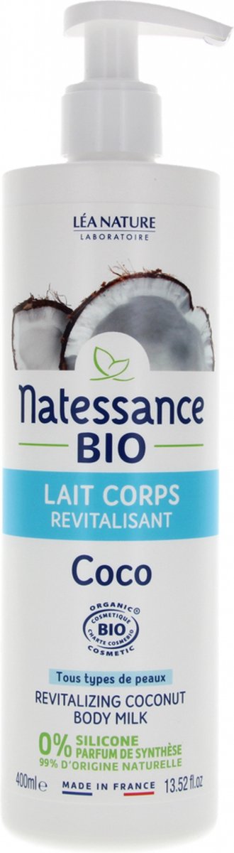 Goedkoopste Natessance Organic Coconut Revitalising Body Lotion 400 ml
