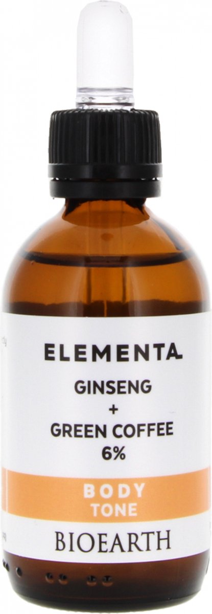 Goedkoopste Bioearth Elementa Body Tone Solution Ginseng Groene Koffie 6 50 ml