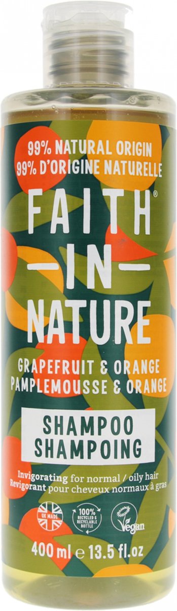 Faith In Nature Shampoo Grapefruit & Orange (400ml)