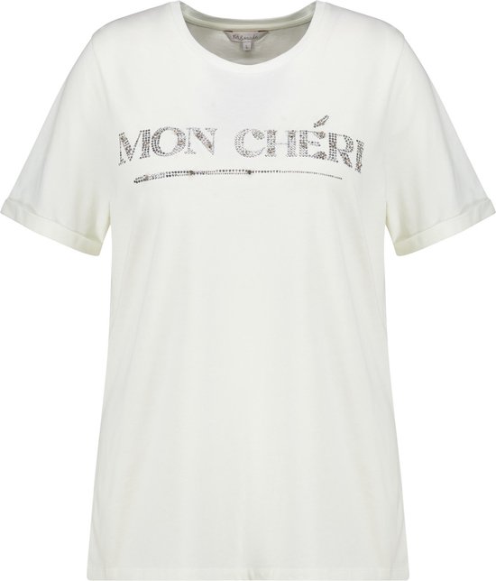 MS Mode T-shirt T-shirt met steentjes