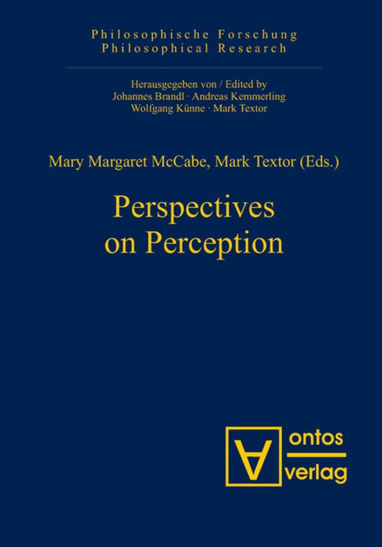 Foto: Philosophische forschung philosophical research6 perspectives on perception