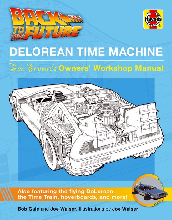 Back to the Future DeLorean Time Machine - cover